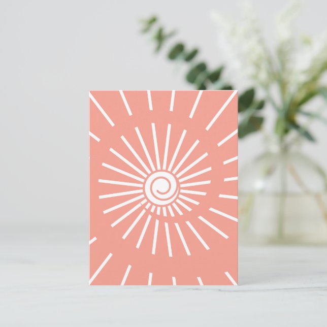 Sunshine 9 feiertagspostkarte (Stehend Vorderseite)
