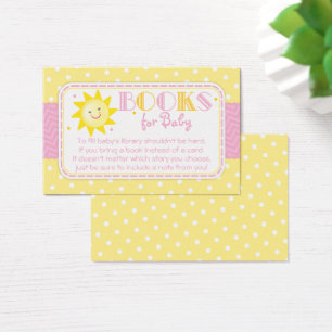 Sunshine Apporter un livre Demande bébé fille Douc