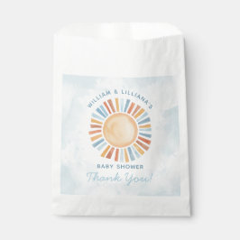 Sunshine Baby Dusche Vielen Dank Geschenktütchen
