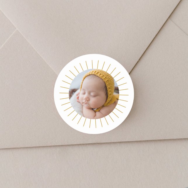 Sunshine Baby Foto Umschlag Aufkleber Stickers (Von Creator hochgeladen)