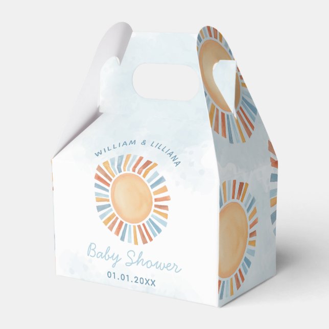 Sunshine Baby Shower Fevor Box Geschenkschachtel (Vorderseite)