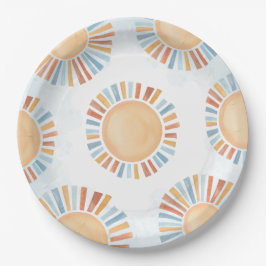 Sunshine Baby Shower Pappteller