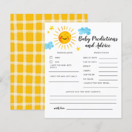 Sunshine Baby Vorhersagen und Ratschläge