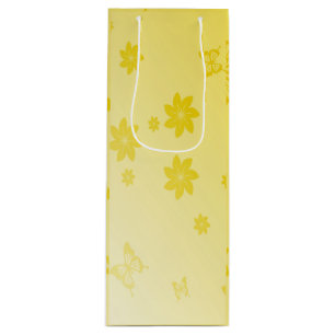 Sunshine Blume Geschenktüte Für Weinflaschen