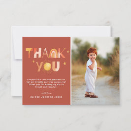 Sunshine Boho Rainbow | Foto Vielen Dank Dankeskarte