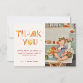 Sunshine Boho Rainbow | Foto Vielen Dank Dankeskarte