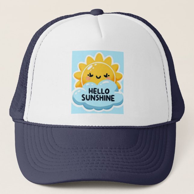 sunshine cap  truckerkappe (Vorderseite)