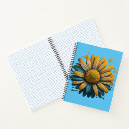 Sunshine Daisy simple Notizbuch