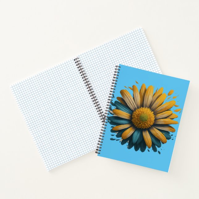 Sunshine Daisy simple Notizbuch (Innenseite)