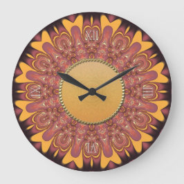 Sunshine Earth Love Wall Clock Große Wanduhr