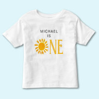 Sunshine First Birthday Personalisiert