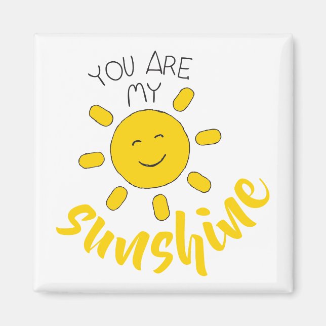 Sunshine Fun Sunshine Baby Sie sind mein Sonnensch Magnet (Vorne)