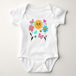 Sunshine Garden Baby Strampler