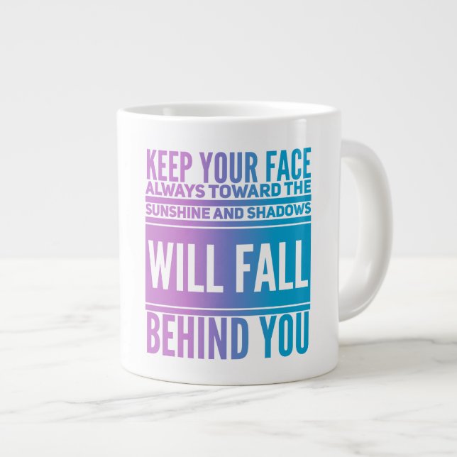 Sunshine Gift Jumbo Tasse (Vorderseite Rechts)