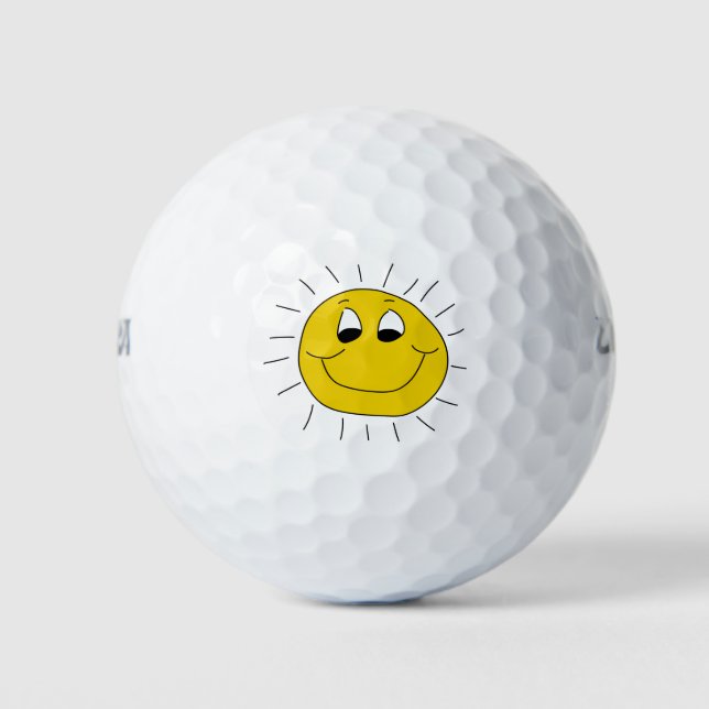 Sunshine Golf Ball (Vorderseite)