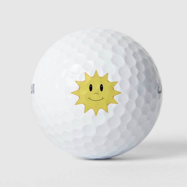Sunshine Golf Balls Golfball (Vorderseite)