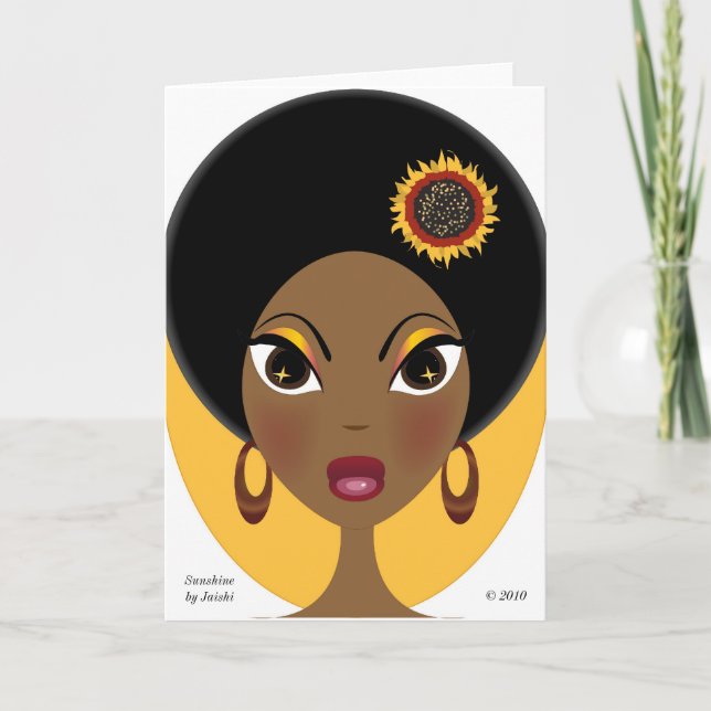 Sunshine Greeting Card Karte (Vorderseite)