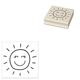 Sunshine Gummistempel