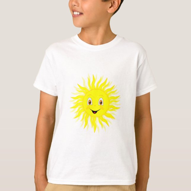 Sunshine Happy Face T-Shirt (Vorderseite)