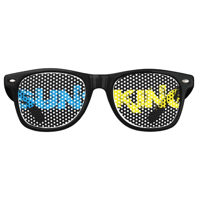 Sunshine King Sunglass Partybrille (Vorderseite)