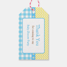 Sunshine & Lemonade Blue & Yellow Geschenkmarke