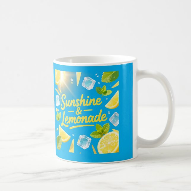 Sunshine & Lemonade Kaffeetasse (Rechts)
