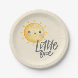 Sunshine Little One Baby Dusche Pappteller