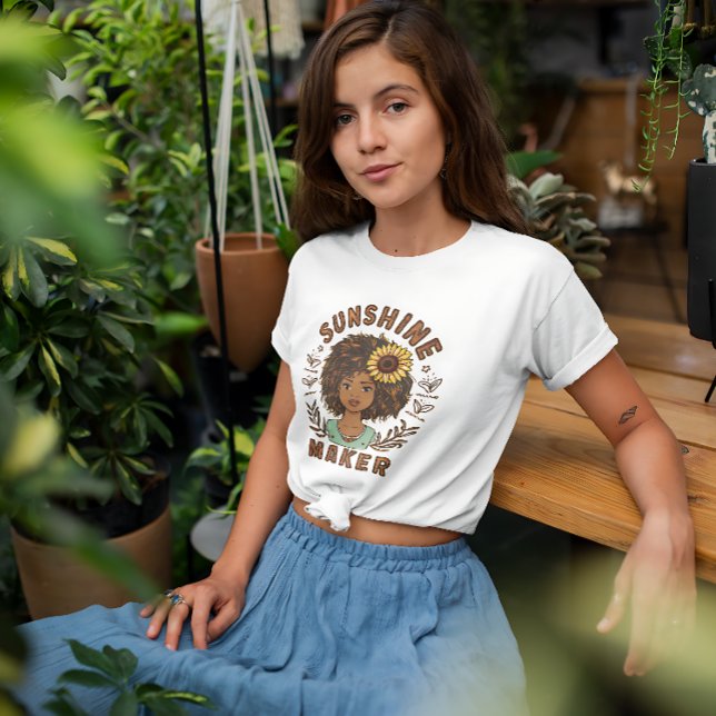 Sunshine Maker Boho Stil T-Shirt (Von Creator hochgeladen)