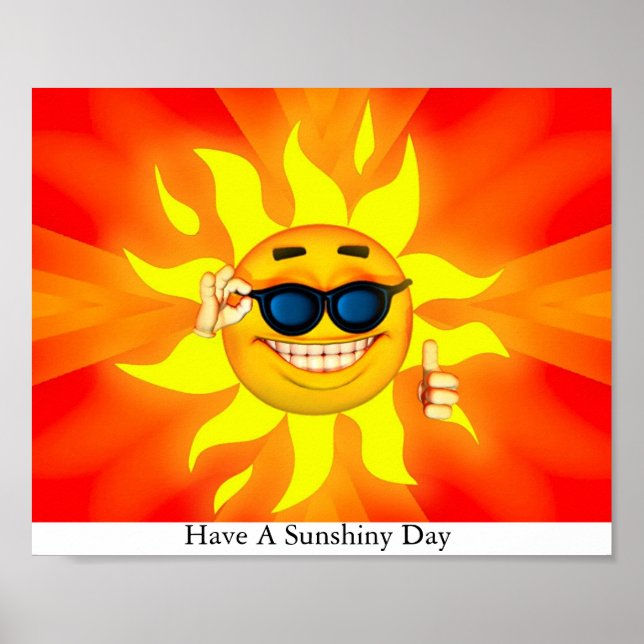 Sunshine Man Poster (Vorne)