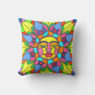 Sunshine Mandala Kissen