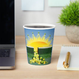 SUNSHINE MATCH Accent Pillow Pappbecher