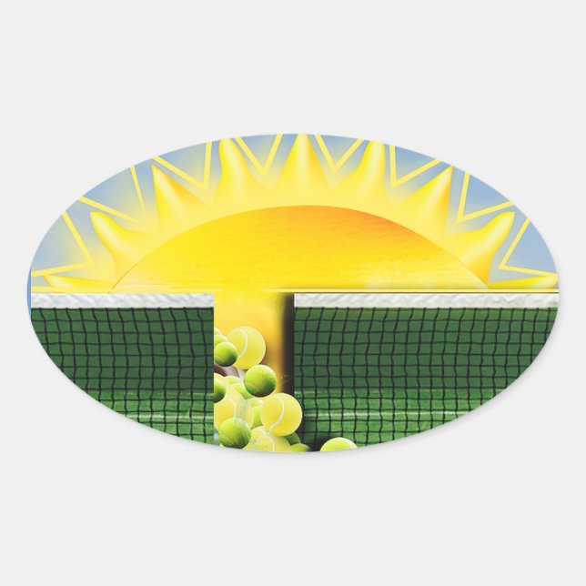 SUNSHINE MATCH OVALER AUFKLEBER (Vorderseite)