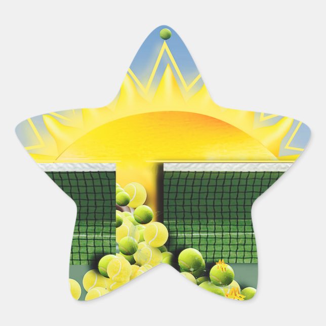 SUNSHINE MATCH  Stern-Aufkleber (Vorderseite)