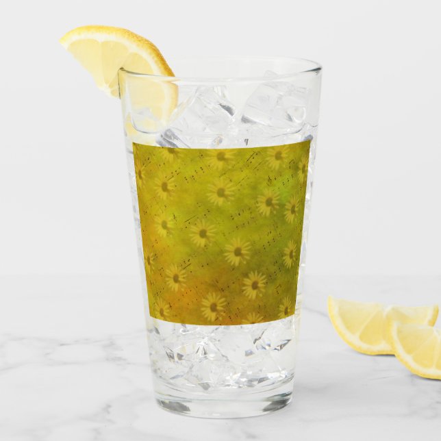 Sunshine Mixed Media Glas (Vorderseite Ice)