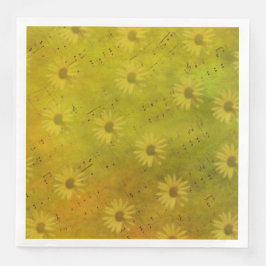 Sunshine Mixed Media Serviette