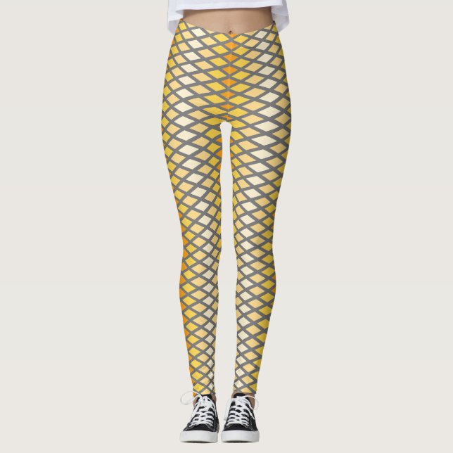 Sunshine Ombre Diamond Leggings (Vorderseite)