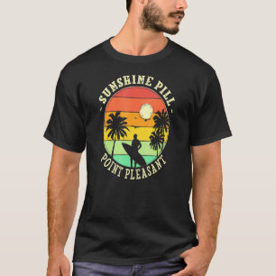 Sunshine Pill Point Pleasant Summer New Jersey T-Shirt