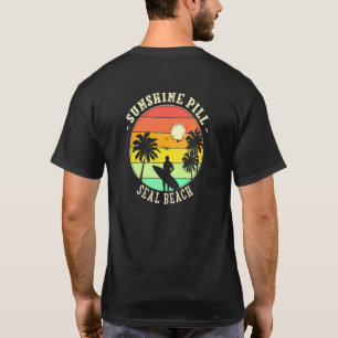 Sunshine Pill Siegel Beach Summer California Tropi T-Shirt