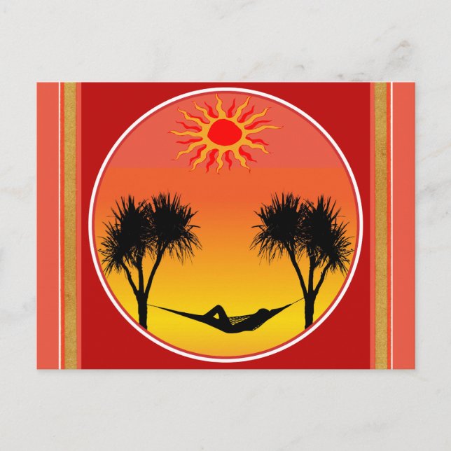 Sunshine Postcard Postkarte (Vorderseite)