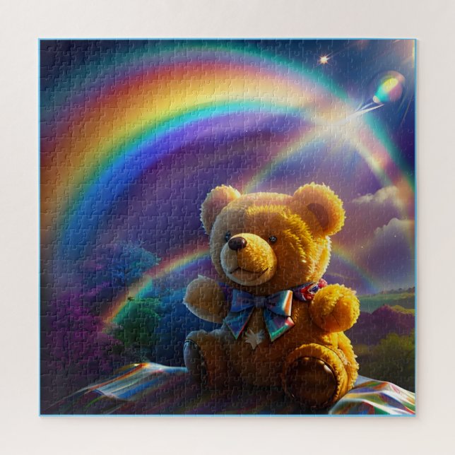 Sunshine Rainbow Teddy Bear Wonderland (Vertikal)
