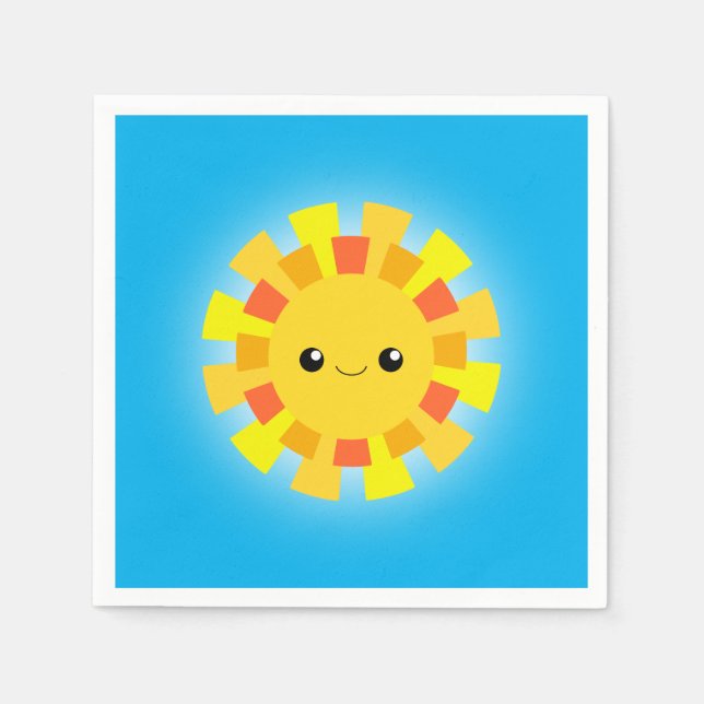 Sunshine Serviette (Vorderseite)
