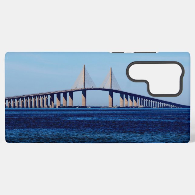 Sunshine Skyway Bridge Samsung Handy Cases Samsung Galaxy Hülle (Rückseite (Horizontal))
