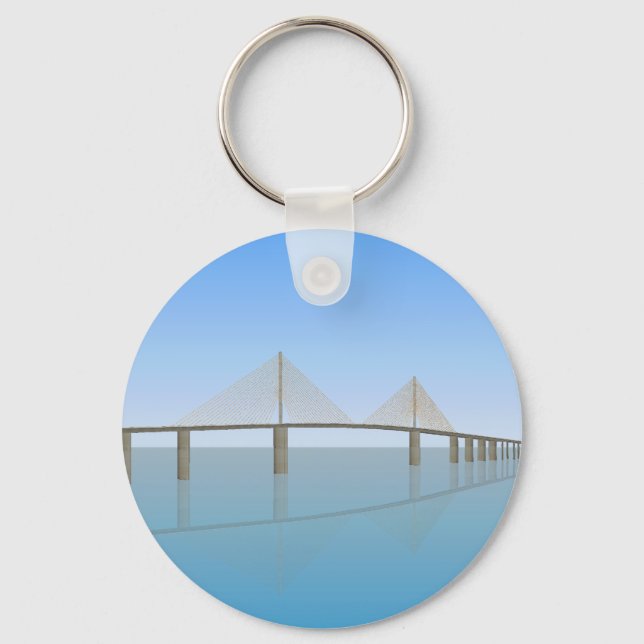Sunshine Skyway Bridge: Tampa Bay: Schlüsselanhänger (Vorderseite)