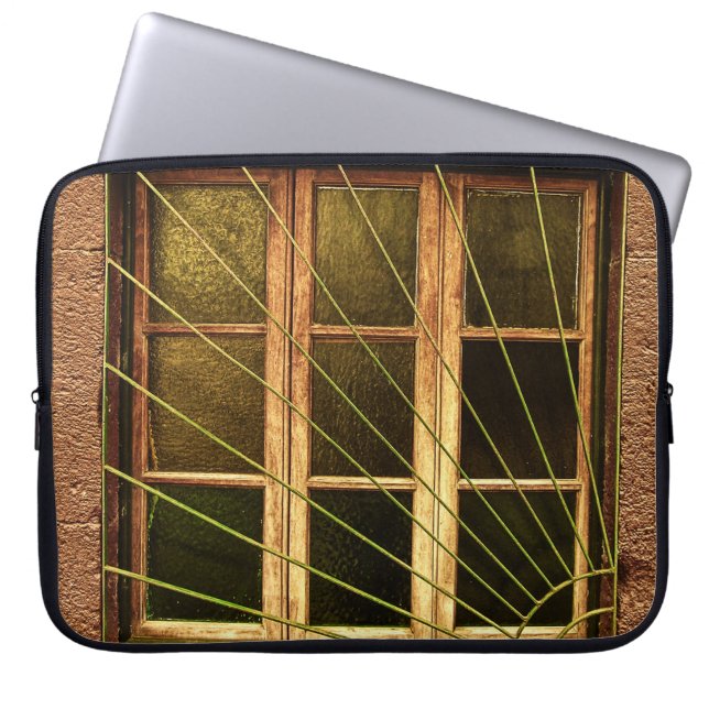 Sunshine Square Window @ Funchal (Portugal) Laptopschutzhülle (Vorderseite)