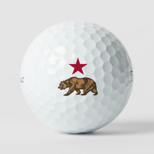 Sunshine Staat PRO Golf Balls 12 Pack Golfball (Vorderseite)