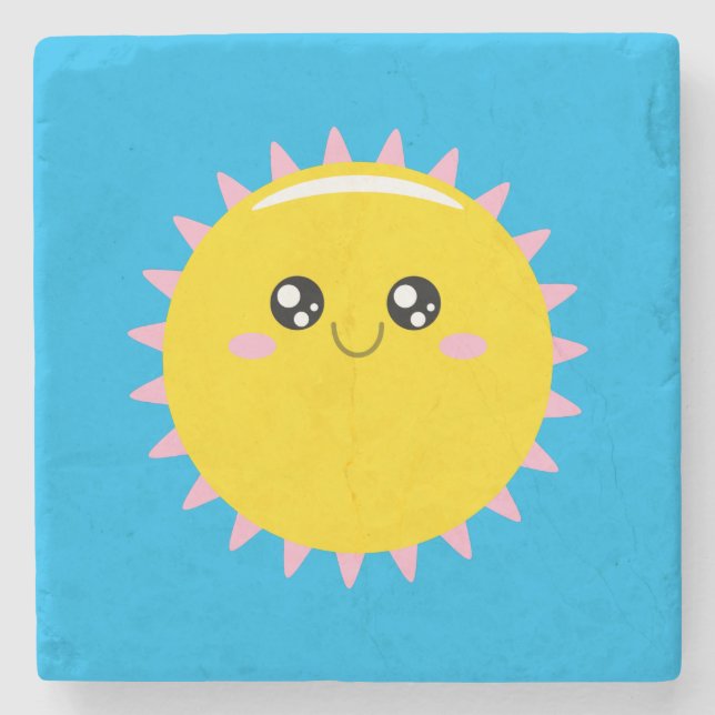 Sunshine Steinuntersetzer (Vorderseite)