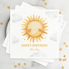 Sunshine Summer Kindergeburtstag Party Serviette