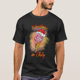 Sunshine Summer Palm Trees Juli Weihnachten Strand T-Shirt