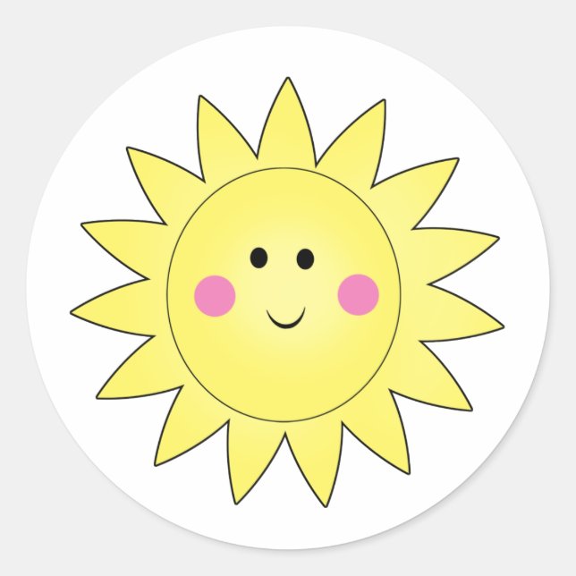 Sunshine Summer Stickers (Vorderseite)