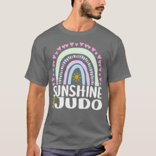 Sunshine und Judo Niedliches Regenbogengeschenk fü T-Shirt